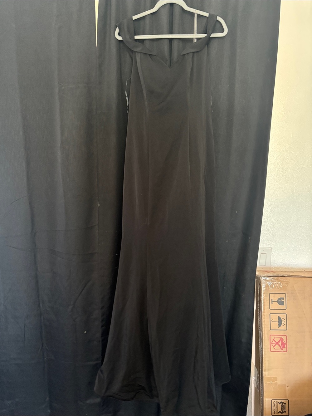 May Queen Black Formal Gown